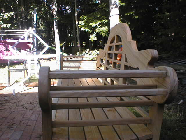 photo of garden seat