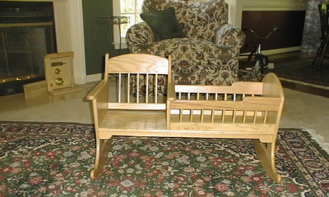 photo of rocking cradle