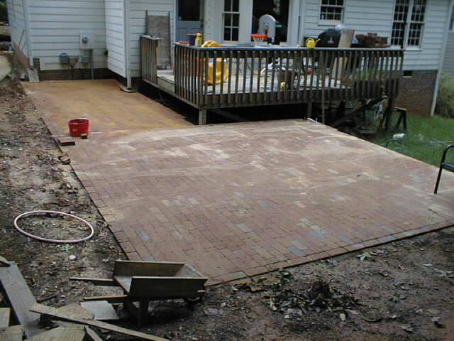 Another view of patio