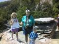 Anne with grandkids
